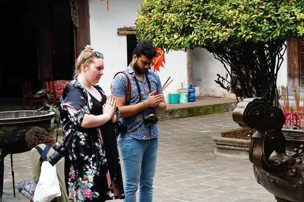 A becalming experience at a Vietnamese Taoist temple